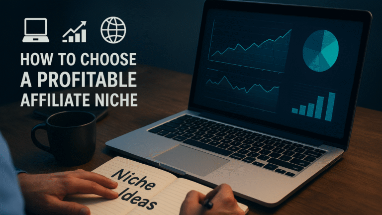 How to choose a profitable affiliate niche – strategy, validation checklist, and tips for beginners.